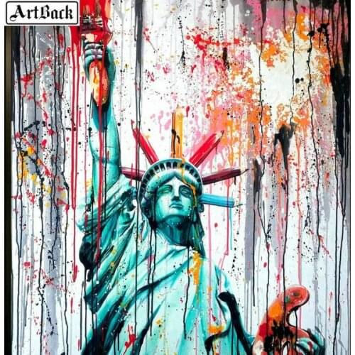 5d diy diamond painting free goddess american landscape full square sticker mosaic rhinestone diamond embroidery crafts