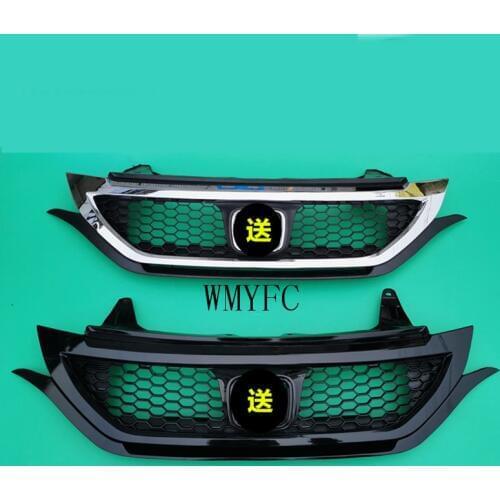 Car Front Bumper Hood Grille Racing Grills ABS Grill Cover Trim Replacement Grille For Honda CRV CR-V 2012 2013 2014