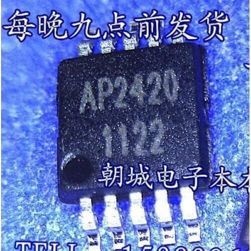 Free Shipping 5PCS AP2420 Encapsulation/Package:MSOP10