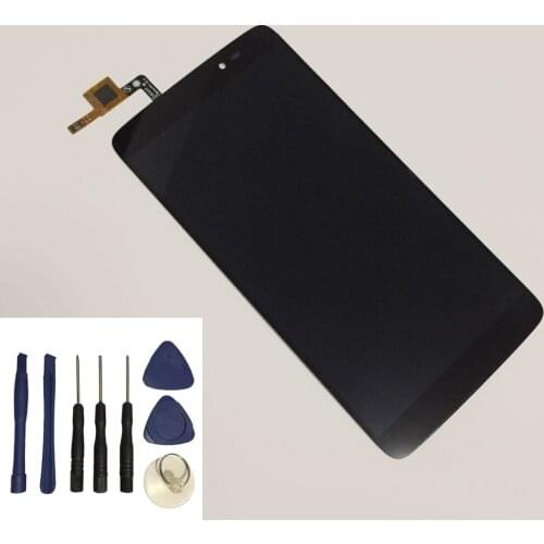 For Alcatel One Touch Idol 3 6045 OT6045 6045Y Touch Screen Panel Digitizer + LCD Display Monitor Module Assembly + Free Tools