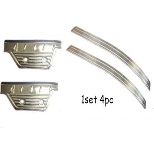 For HIACE 200 series Front Door Side Guard Plate Welcome Pedal