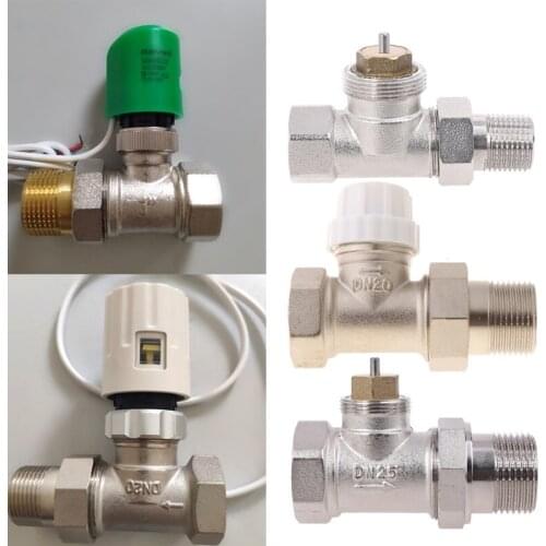 DN15 DN20 DN25 water -valve electric actuator TRV HVAC thermal actuator -valve radiator -valve without actuator