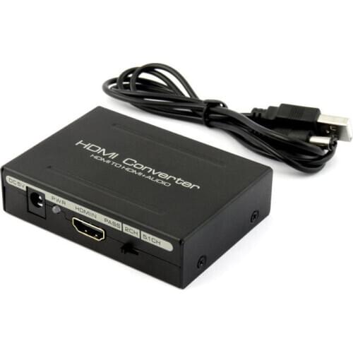 HDMI Audio Extractor Splitter to SPDIF Optical RCA Stereo L/R Analog Converter