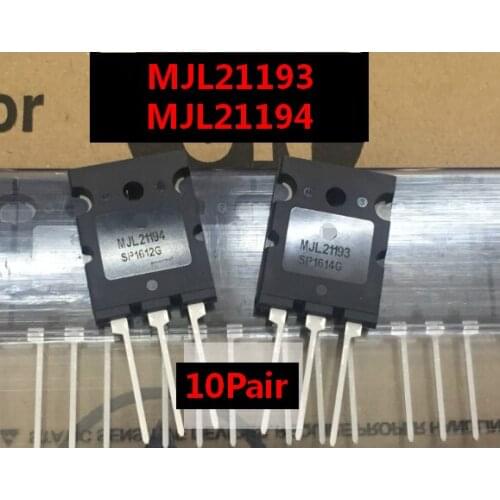 MJL21193 MJL21194 5-10Pair New Original
