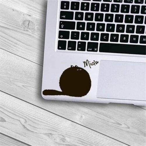 Laptop Vinyl Decal Sticker Big Fluffy Cat Computer Tablet Notebook Keyboard Phone Wall Girls Bedroom Murals Home Décor HY1527