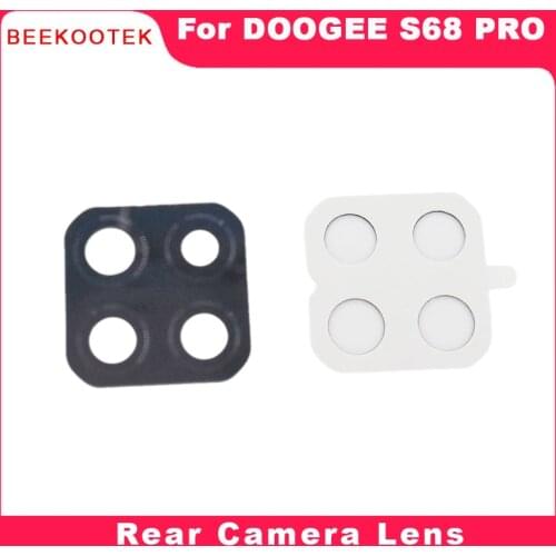BEEKOOTEK For DOOGEE S68 PRO Back Camera Lens Original Rear Camera Lens Glass Replacement Accessories For DOOGEE S68 PRO phone
