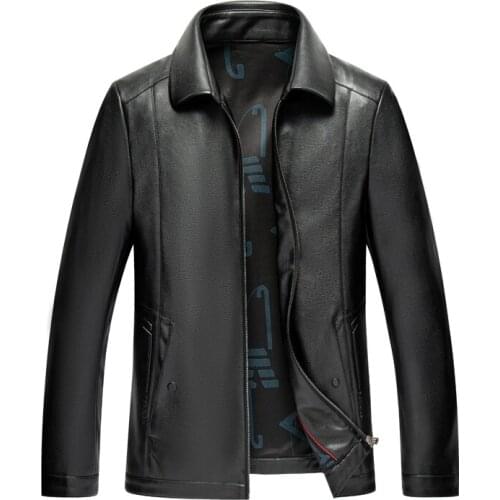 New Men Coat Mens Leather Jacket Style Man Leather Clothes Motorcycle Biker Jackets