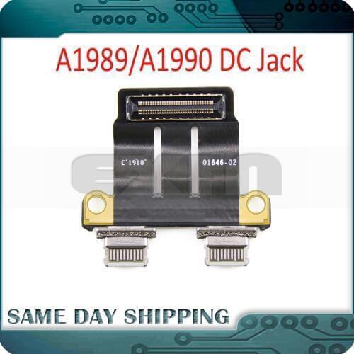 New 821-01646-02 for Macbook Pro Retina 13" 15" A1989 A1990 Type-C USB-C Charging DC-IN DC Power Jack Board Connector 2018 2019