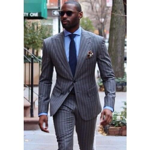 New Design Mens Suits Groom Tuxedos Groomsmen Wedding Party Dinner Best Man Suits Blazer (Jacket+Pants+Tie) NO:1341