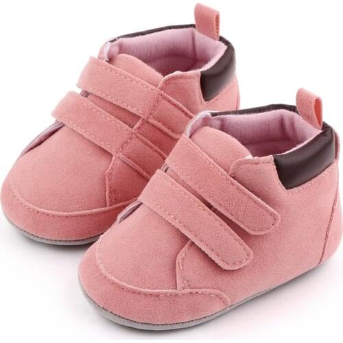 Newborn Baby Shoes Sneakers Boy Girl First Walkers Autumn Cute Soft Soles Toddler Shoes Boots 0-18 Month