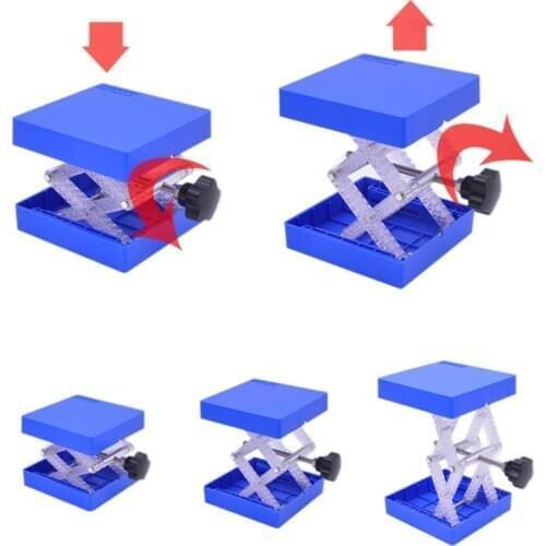 100x100x155mm Router Lift Table Woodworking Engraving Lab Lifting Stand Rack Lift Platform Household Lifting Table Tools