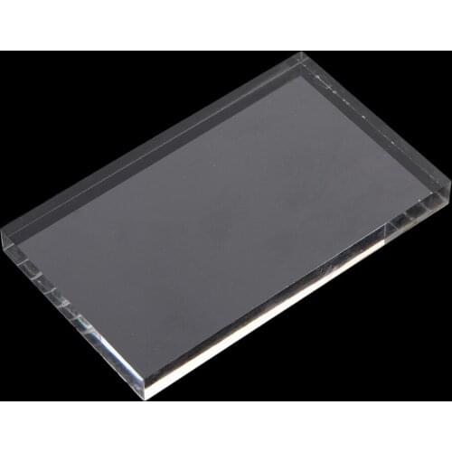 Clear Acrylic Block Stamp Blocks Stamping Scrapbooking Craft Tool 10x6cm