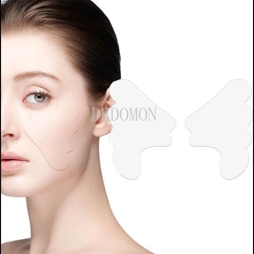 Facial Lip Wrinkle Remover Pad Reusable Medical Grade Silicone Nasolabial Folds Anti-aging Mask Prevent Face Wrinkle