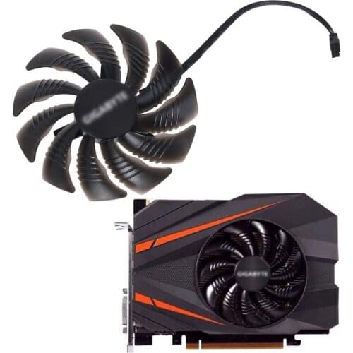 The graphics card cooling fan is suitable for Gigabyte GTX1080 Mini ITX, a small fan computer tool