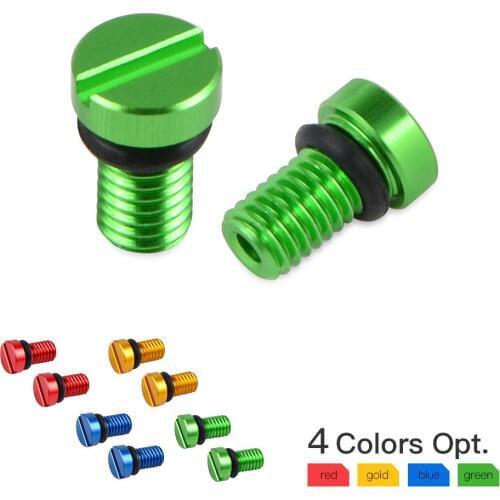 M5x 0.8 Air Valve Cap Screw For KYB SHOWA Fork Kawasaki KX 80 85 100 125 250 450 KX250F KX450F KLX450R KX125 KX250