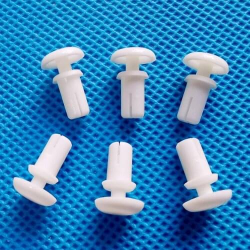 1000Pcs Nylon Rivets Plastic Rivets R-shaped Rivets Plastic Buckles Plastic Rivets Nylon Buckles