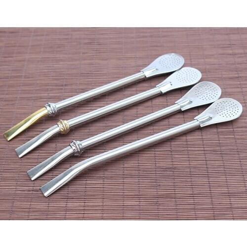 300PCS stainless steel Bombilla straws Yerba mate bombilla filter straw DHL Fedex Free shipping