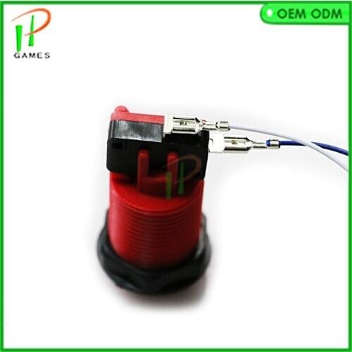 50pcs 4.8mm female connector 2pin interface to USB Arcade controller Wire harness arcade push button cable