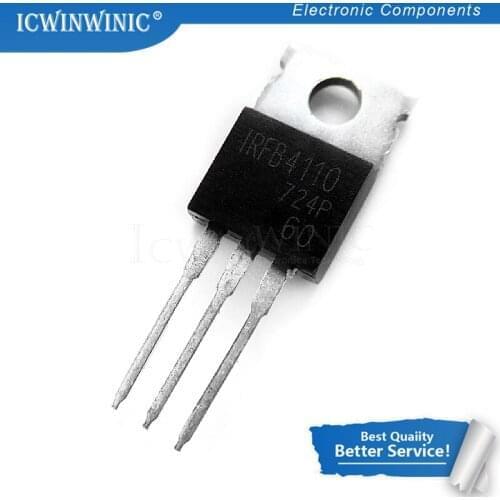 50piece IRFB4110PBF IRFB4110 TO220 B4110 TO-220 MOS FET transistor In Stock