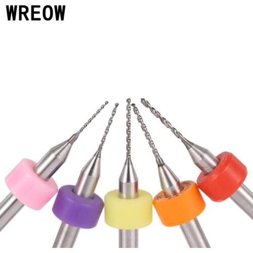 50pcs/set Micro drill bits tools Tungsten Micro Drill Bit Engraving Tool for PCB Circuit Board Drill Bits Machine 0.5mm to 0.9mm