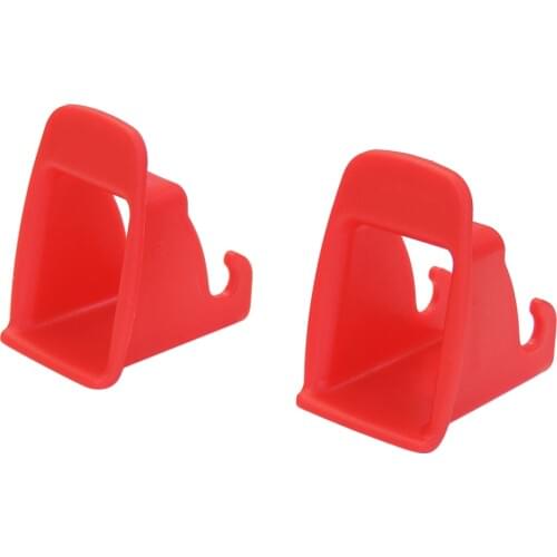 Universal 2pcs Car Seat Belt ISOFIX Fixed Guide Connector Groove Kids Auto Buckle Car-Stlying automobile accessories