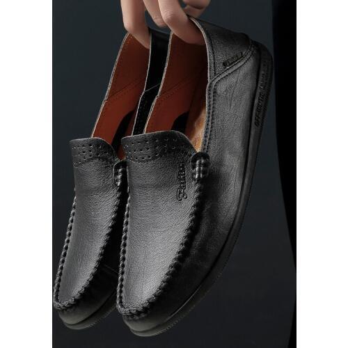 Cuero sapato mens casual for black hombre shoe leather informales causal man leisure homme casuales zapatos shoes 2020 hot Mens