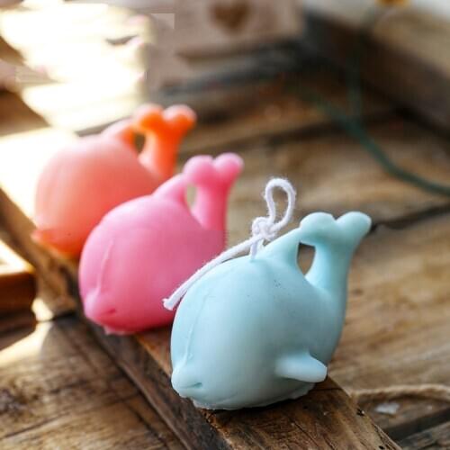 DIY Dolphin Silicone Mold for Candle Making Handmade silicone Mold Soap Mold