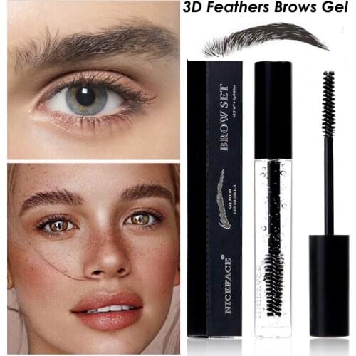 Soap Brow Gel Eyebrow Styling Gel Eyebrows Sculpt Soap Waterproof Transparent Eyebrow Wax Set for Long-lasting Eyebrow Styling