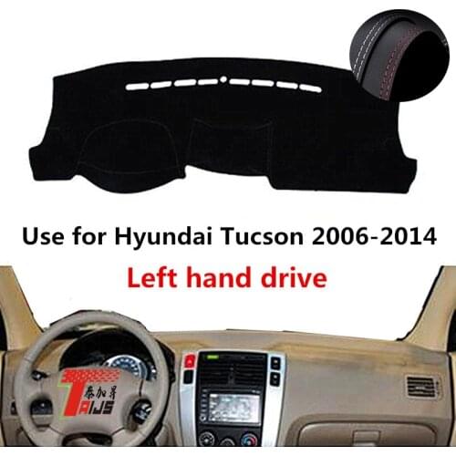 TAIJS Factory Classic Protective Leather Car Dashboard Cover For Hyundai Sonata 8 2011 2012 2013 2014 Left hand drive