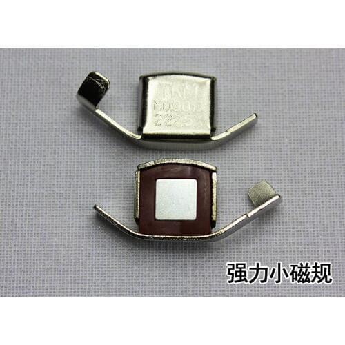 Small powerful magnets are meant for household sewing machines magnetic backing aside provisions Positioner pressure line ribs