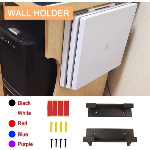 Wall Stand Controller Mount Joystick Dock Camera Bracket PS4 PS4 PRO PS4 Slim Game 3D Print Plastic Storage Holder Rack Gamepad