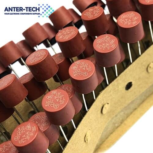 50pcs 382 Slow Blow Cylindrical Fuse 250V T 0.25 0.5 0.63 0.8 1 1.25 1.6 2 2.5 3.15 4 5 6.3 8 10 A Amp For LCD TV Power PCB