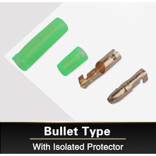 Ebike Battery Motor Power Connector Bullet Type With Isolated Protector