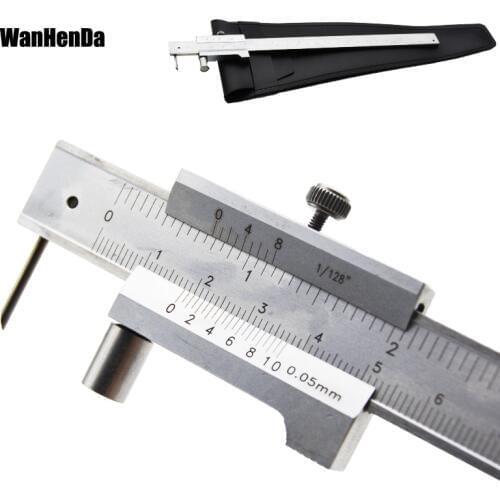 200/300mm Stainless steel Parallel marking vernier caliper Scribing caliper marking gauge Carbide scriber Marking Gauge tool