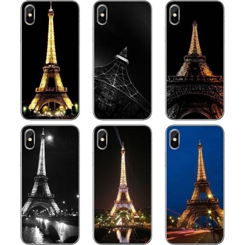 Silicone Cover Bag Eiffel-Tower-Night-Bokeh-Lights For ZTE Blade A910 A610 A530 A510 For Oneplus One plus 3T 5T 6T 6 7 8 7T Pro