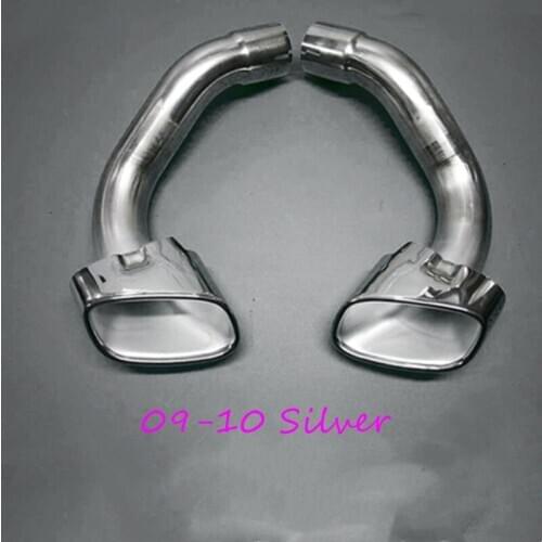 For BMW X5 2009-2010 2011-2013 Car Exhaust System Modified upgrade Exhaust Pipes Muffler Tail Tip