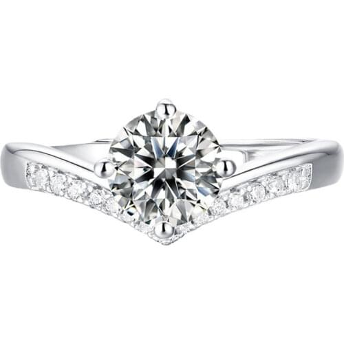 Original Design S925 Sterling Silver Ring Anillos Women Luxury Personality Unique Engagement Fine Jewelry Wedding Exquisite