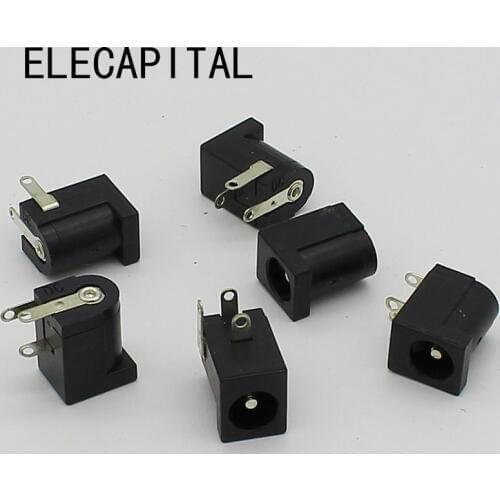 10pcs DC Jack socket 5.5 X 2.1 mm DC-005