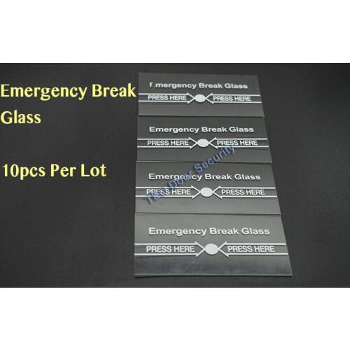 10Pcs Per Lot Emergency Break Glass FULL ENGLISH 911 Alarm Button for Fire and Emergency A part of Access System