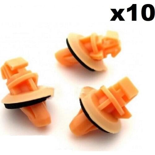 10x Lower Side Moulding Clips & Wheel Arch Trim Clips For Toyota Land Cruiser Prado