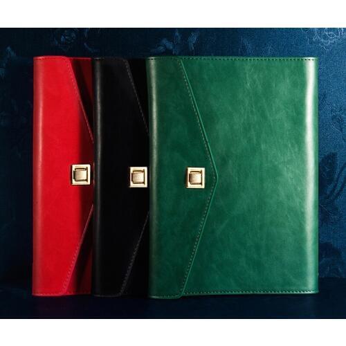 A5 Loose leaf Notebook Work Thicker Notebook Compact Office Meeting Notebook Removable Business Stationery Notebook