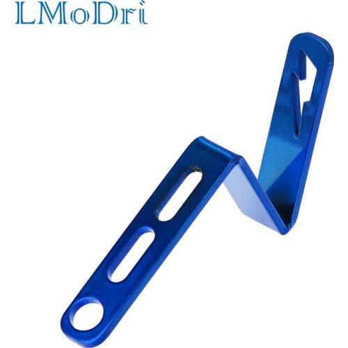 LMoDri Motorcycle Aluminum Alloy Power Bank Bracket Rear View Mirror Holder Expansion Stand Phone Charger Mount Accessories