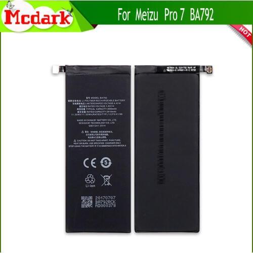 Mcdark Meizu PRO 7 Phone Batteries