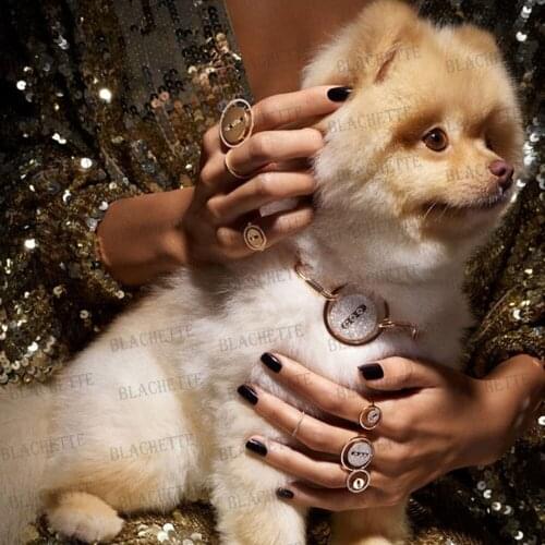 Blachette Trendy Luxury Noble Necklace Bangle Earrings Ring Jewelry Sets For Women Wedding Daily Performance High Quality