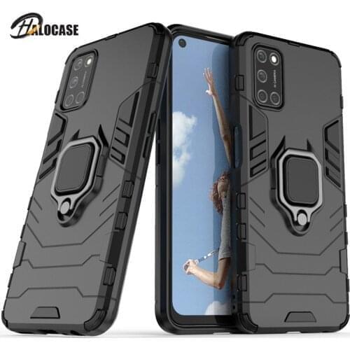 Shockproof Bumper For OPPO A52 Case For OPPO A53 A33 32 A72 Realme X7 7 Pro C11 C12 C15 Silicone Armor PC Protective Phone Cover