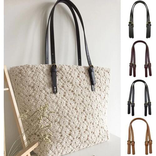 1 Pair PU Leather Bag Strap Women bag Strap 67-71CM Adjustable Bag Belt Replacement Bag Handles Purse Strap Shoulder Strap Bag