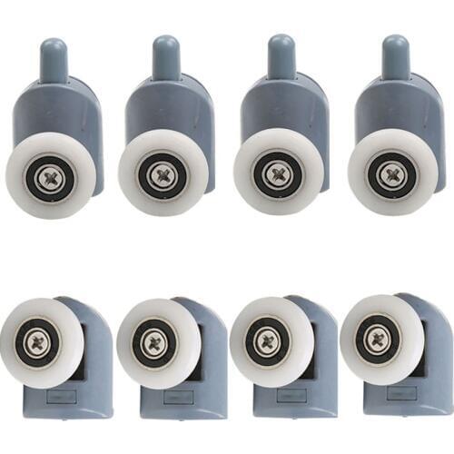 4pcs-8pcs/set Shower Rooms Cabins Pulley / Shower Room Roller /Runners/Wheels/Pulleys Diameter 20mm/22mm/23mm/25mm/27mm