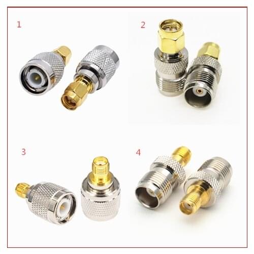 SMA To TNC Male plug & Female jack RF Coaxial adapter Connectors