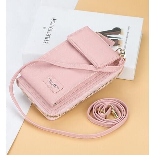 High Quality Artificial Leather Cell Phone Bags For Women Handbag Small Messenger Sholder Bag Female Clutch Ladies Purse Fashion