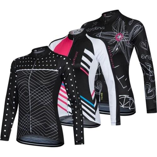 Bicycle Absorb Moisture Perspire Long Sleeves Cycling Jacket Quick Drying Bike Costume Women Ladies Spring Summer Suit